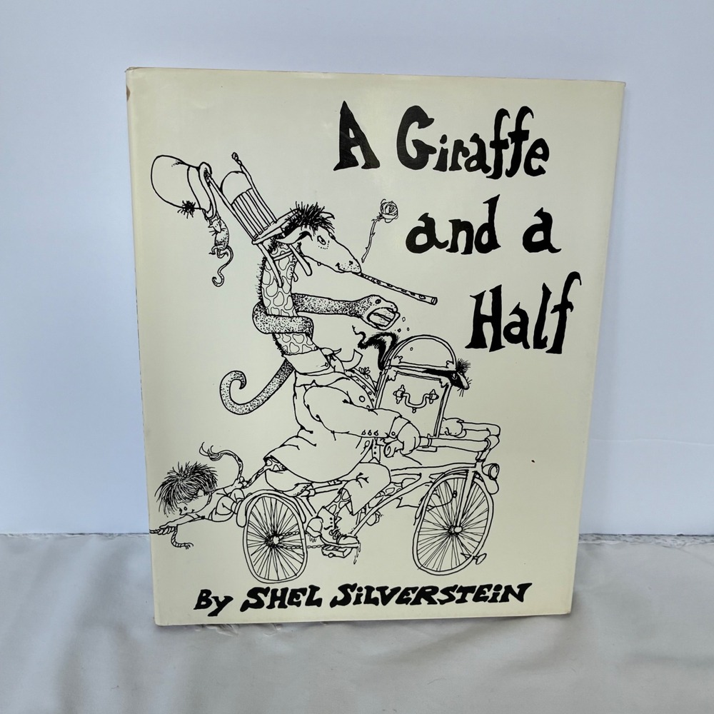 Vtg Shel Silverstein A Giraffe and a Half Hardcover Kids Books Nursery Poetry